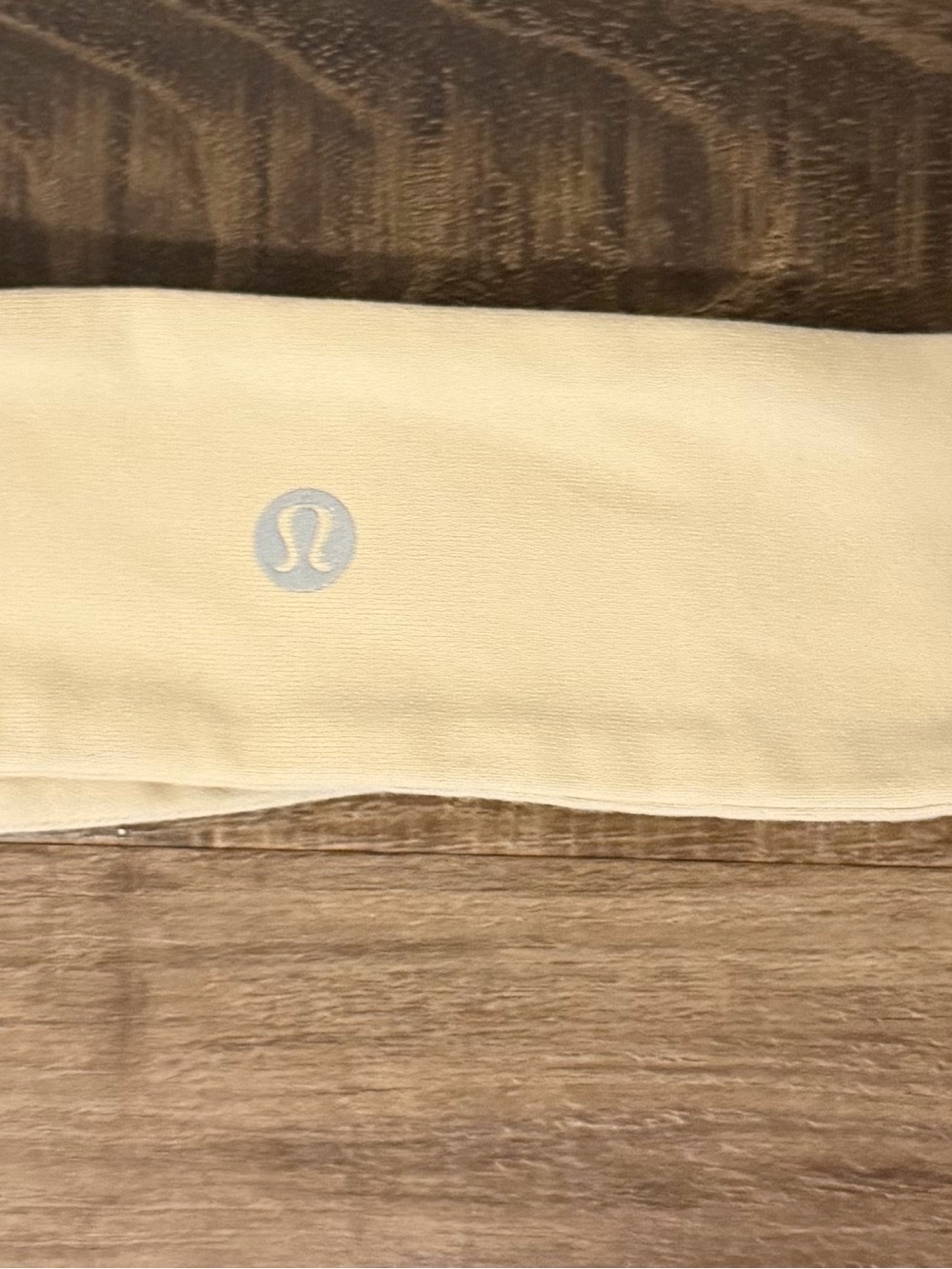 lululemon Athletic Headband in beige with